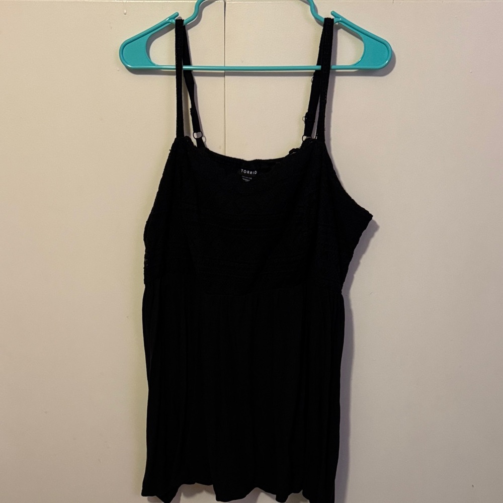 Torrid Black Camisole Top